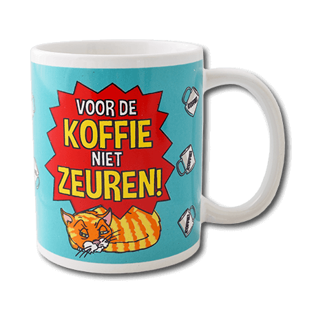 Tazza divertente Non piagnucolare per il caffè!