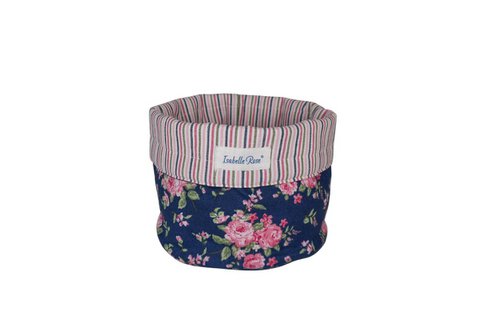 Bread basket Bella blue 20x17 cm Isabelle Rose