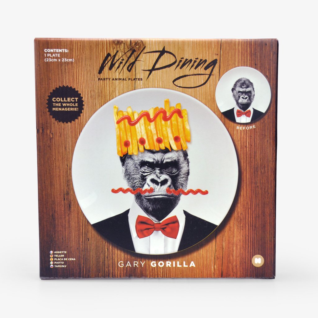 Mustard Bord - Wild Dining Gorilla