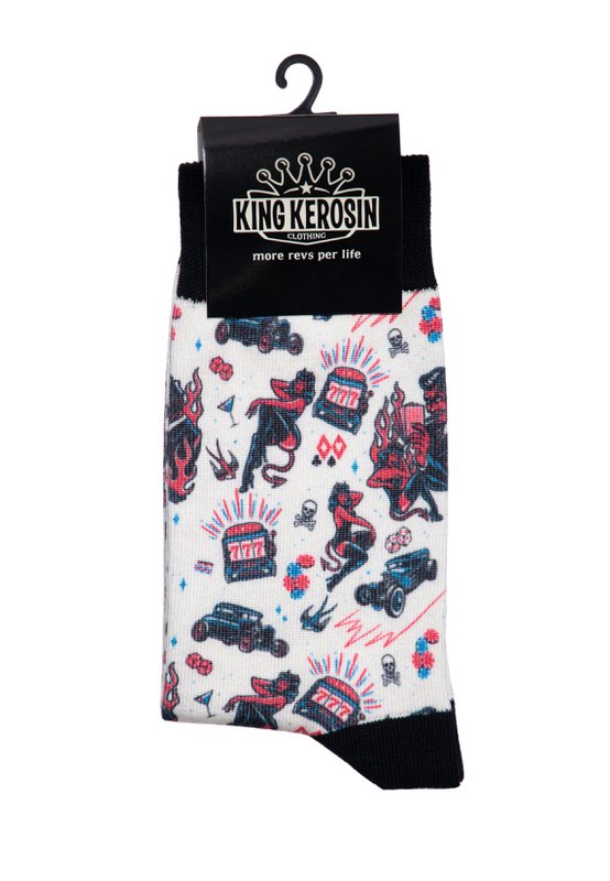 Socken «Rockabilly Devil»