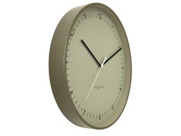 Vægur NeXtime Berlin L 40cm khaki aluminium
