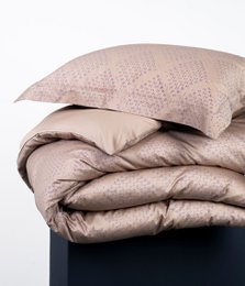 Bed Linen Set Mesh Mesh Beige/Mesh Back Beige