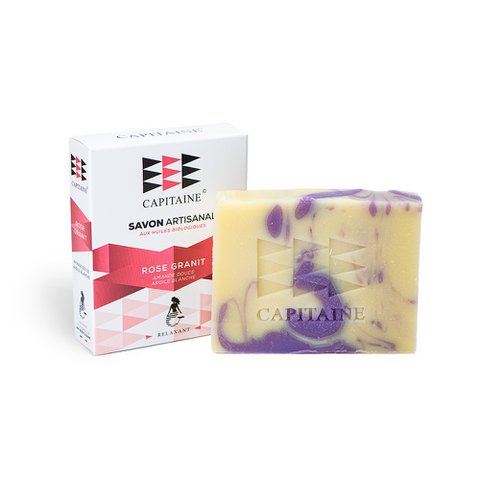 Bio-Seife "Rose Granit" - Entspannend - 100g