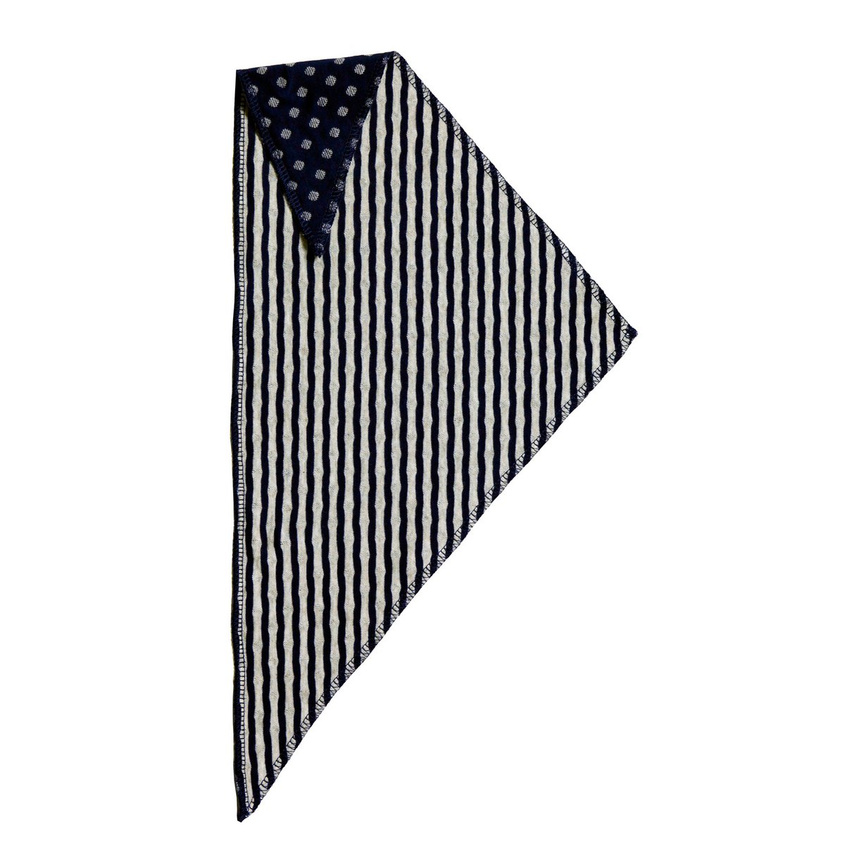 2853Z/4 | Panno triangolare (pacchetto 4) -dark blu-beige-melange