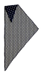 2853z/4 | Triangular cloth (4-pack)-dark blue-beige-melange