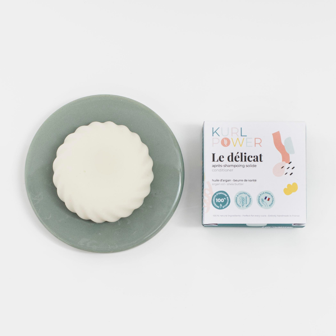 Après-shampoing solide  "Le Délicat"