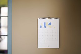 Verjaardagskalender - A3 ENGLISH