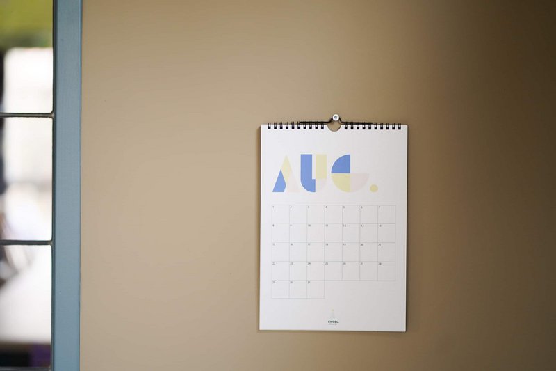Verjaardagskalender - A3 ENGLISH