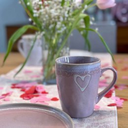 Steengoed Becher rosa