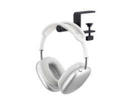 Desk-Mounted Headphone Hook