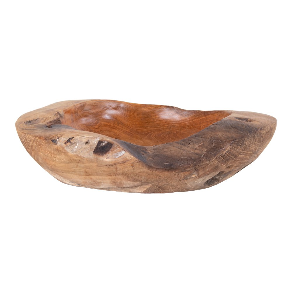 Rio Schüssel - Teak, Natur, Ø30x10 cm