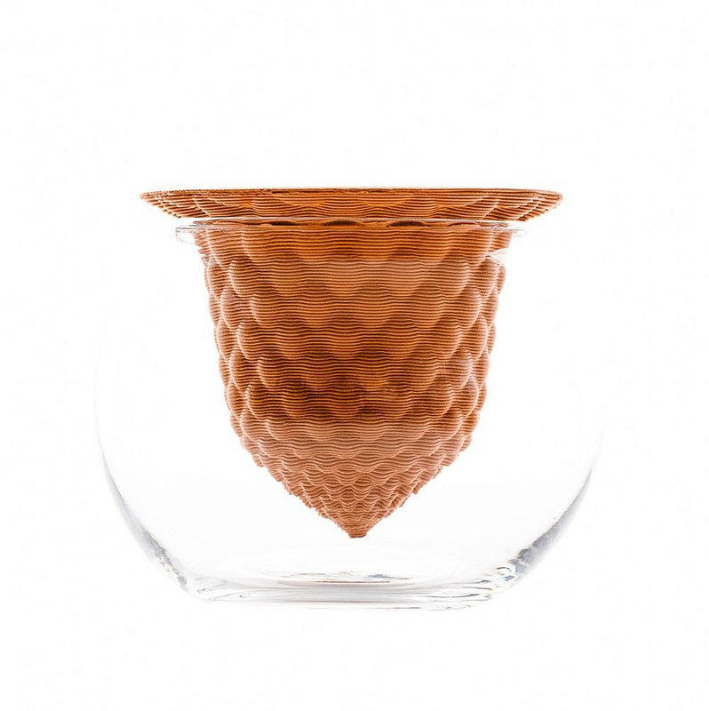 Plan B Terracotta Negative - den 3D-printede selvvandende terracotta potte.