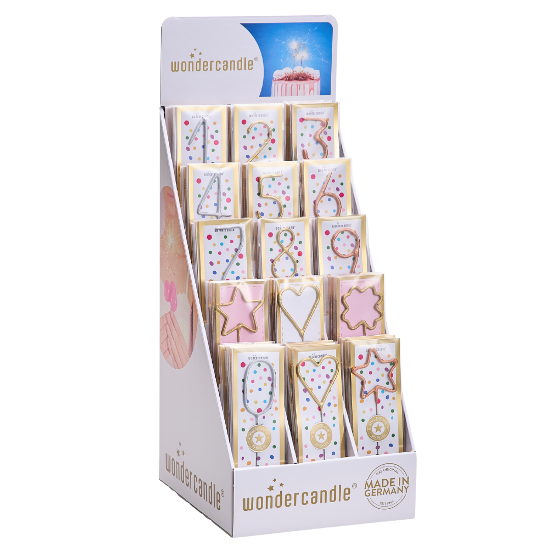 Tricolor classic Sortiment 90 Wondercandle® classic