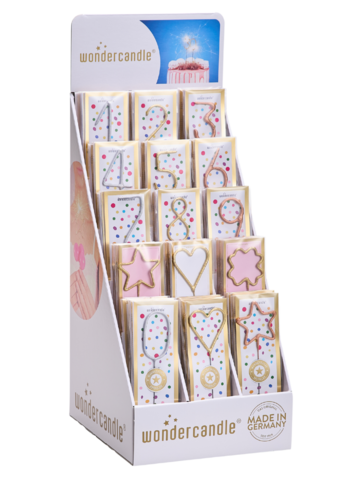 Tricolor classic Sortiment 90 Wondercandle® classic