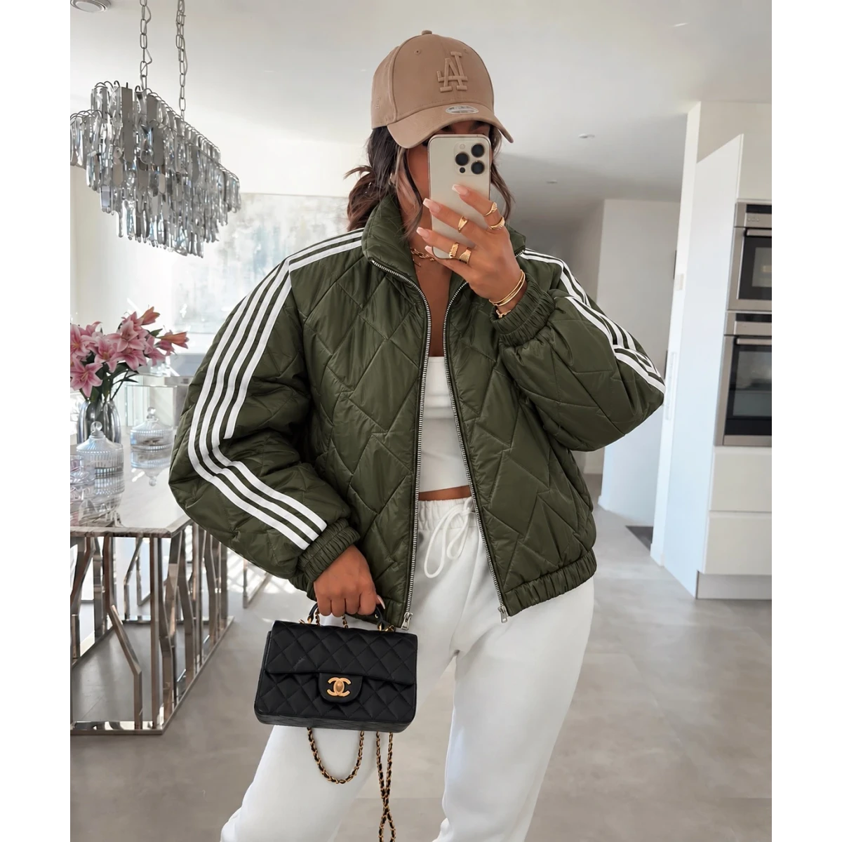 Kaki Taille unique