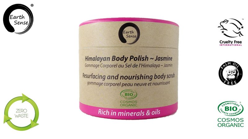 Organiczny Certyfikowany Polski złuszczanie - Jasmine - 200 ml - 100% recyklingowe opakowanie papierowe 1 kawałek