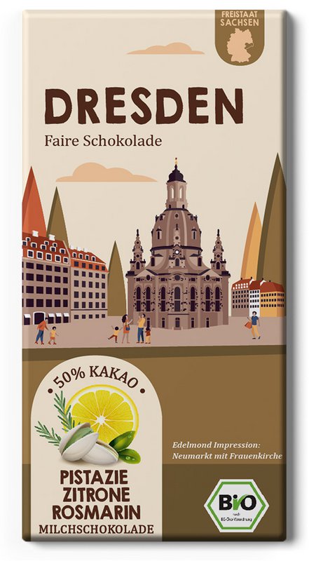 Dresden Stadtschokolade, Bio