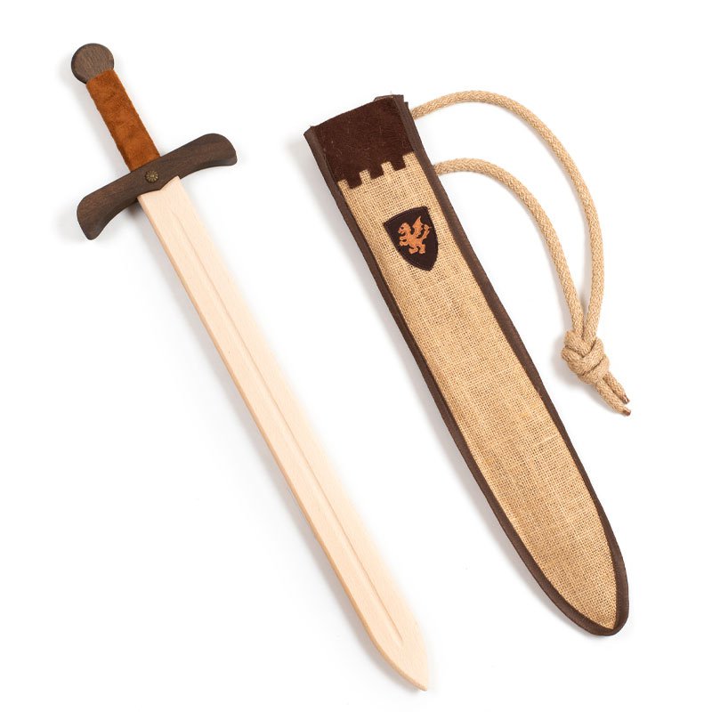 SWORD KAMELOT NATUR L + POUCH "BROWN" - ST411F