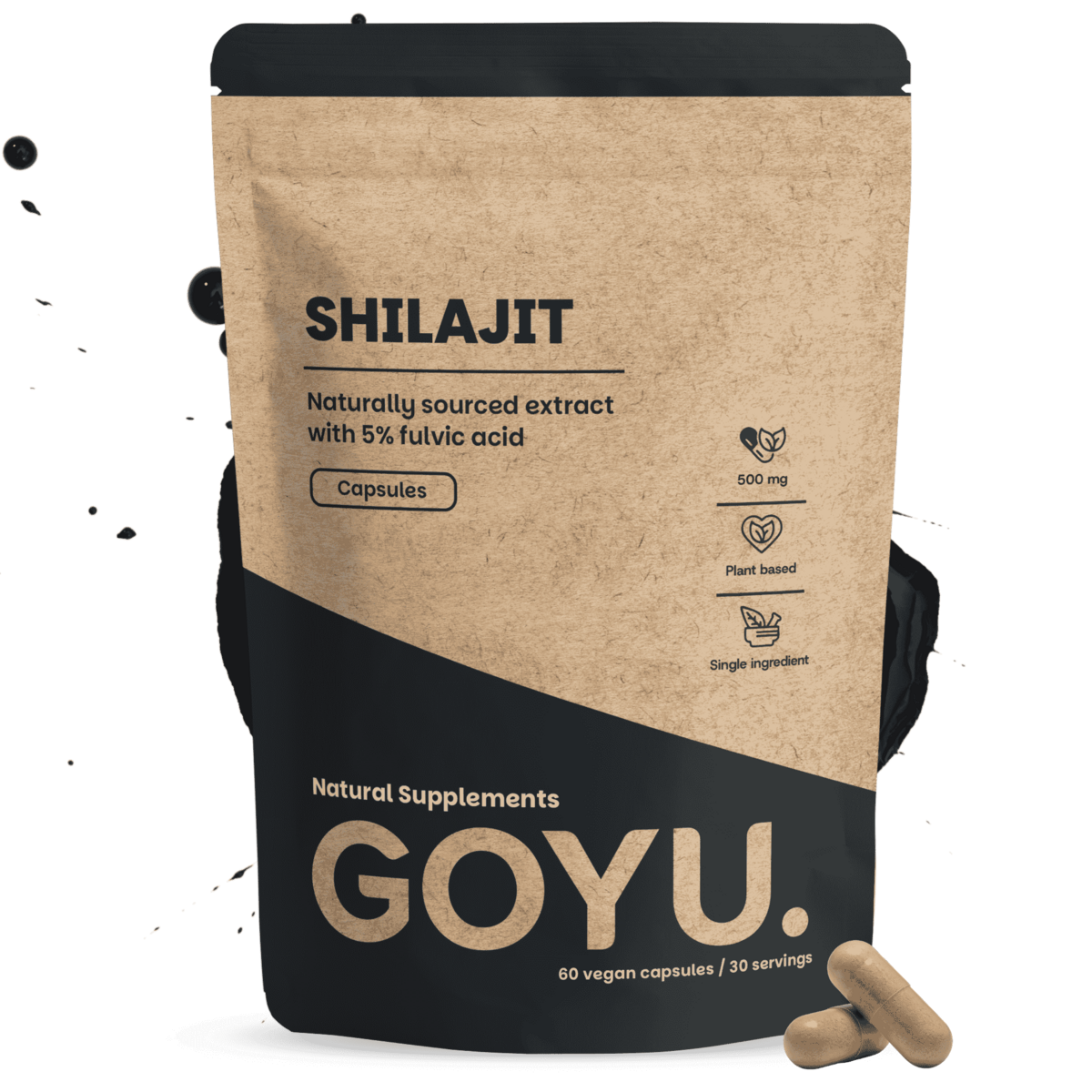 Estratto di Shilajit (5%) Capsule 500 mg - 60 Capsule