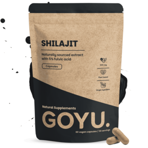 Shilajit Extract (5%) Capsules 500 mg -  60 Capsules