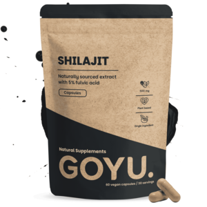 Shilajit Extract (5%) Capsules 500 mg - 60 Capsules