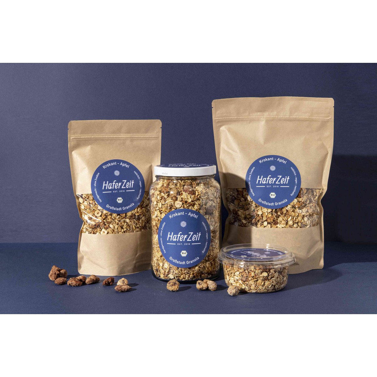 Granola Orgánica Manzana Quebradiza