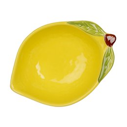 Schüssel Zitrone 100 ml Gelbe Keramik