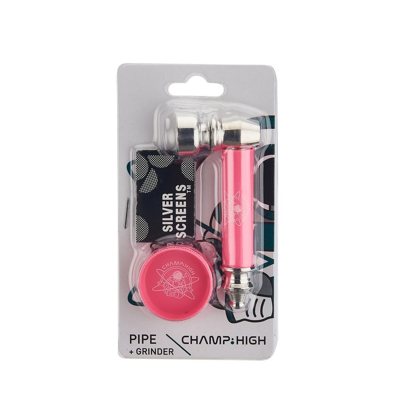 Présentoir de 12 set pipe en métal et mini moulin à épices