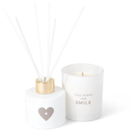 Candle & diffuser giftset - Smile