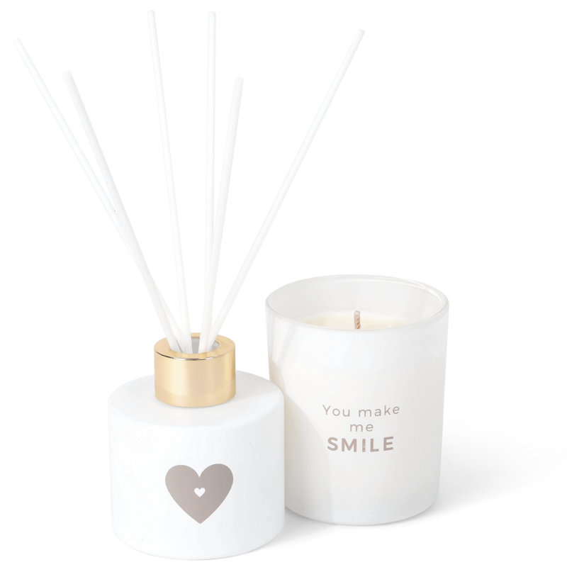 Candle & Diffuser Giftset - Smil