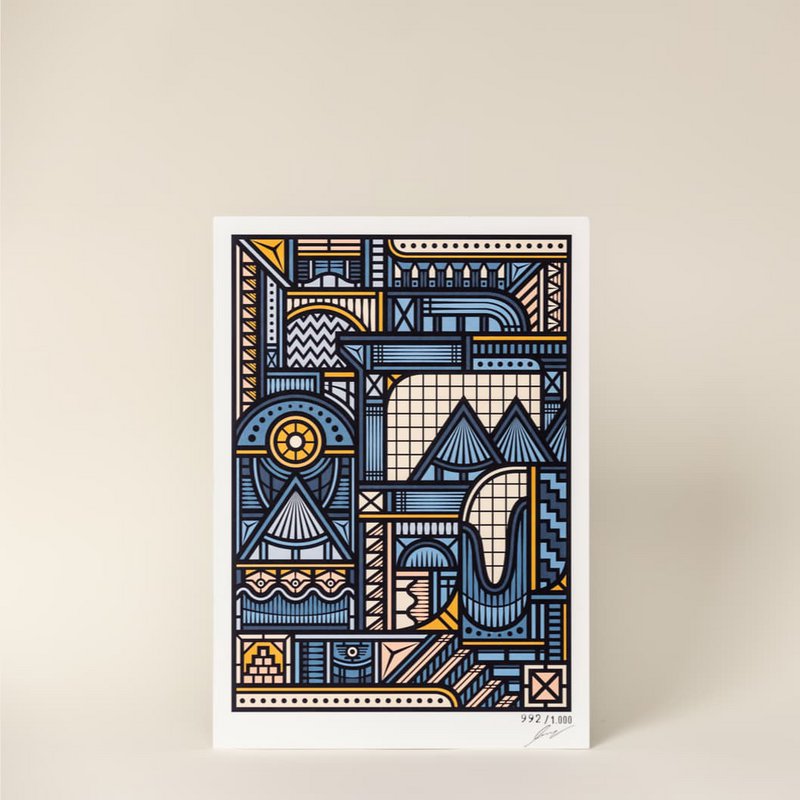 Kunstpuslespil + kunsttryk: Alexander Isakov