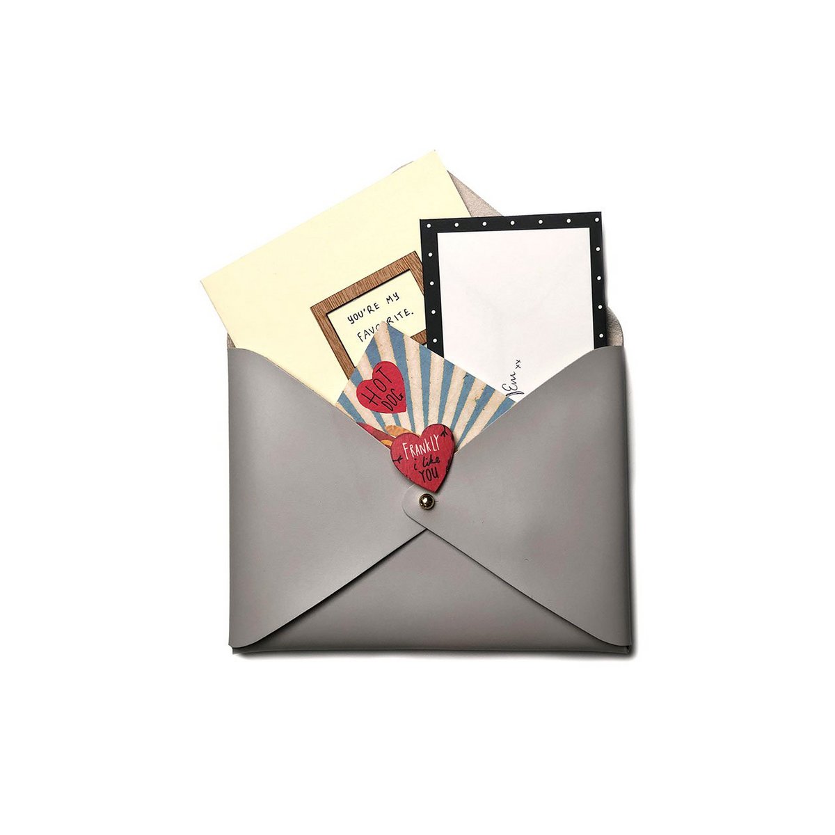 POCHETTE ENVELOPPE CŒUR COEUR