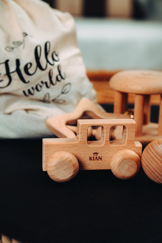 KIAN Family: Wooden toy set "Hello World"