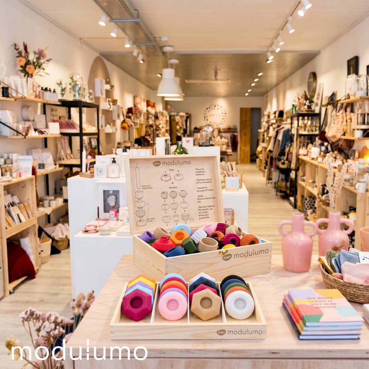 Modulumo – Startset – 50 modules + gratis houten display!