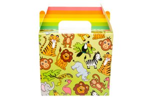 FOOD BOX WILDE TIERE. PARTY / MITTAGESSEN