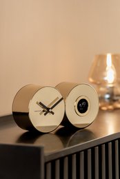 Reloj de Pared Duo Cuco Chapado