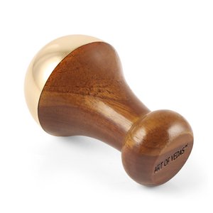 Ayurvedic Mini Kansa Zauberstab - reines Kansa Metal & Teak Wood | Ayurveda -Gesichtsmassagewerkzeug für unter Augenpflege