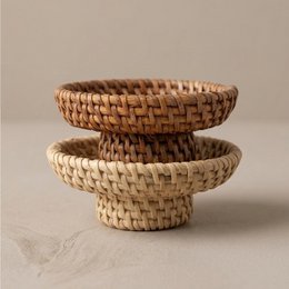Bowl Rattan Base 10cm