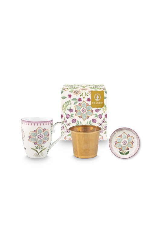 Tea for One Lily&Lotus Off White
