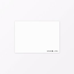 Postal "Un corazón para el café" A6 con lámina dorada