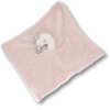 Knuffelige handdoek zwaan roze - zacht speelgoed - knuffelig dier - pluche speelgoed