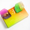 Gift set of crystal soaps - Red Carnelian & Green Aventurine