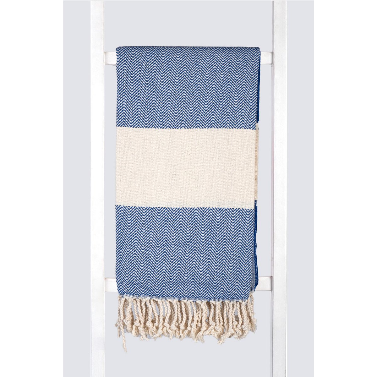 Sax Blue 100 cm x 180 cm 100% Cotton