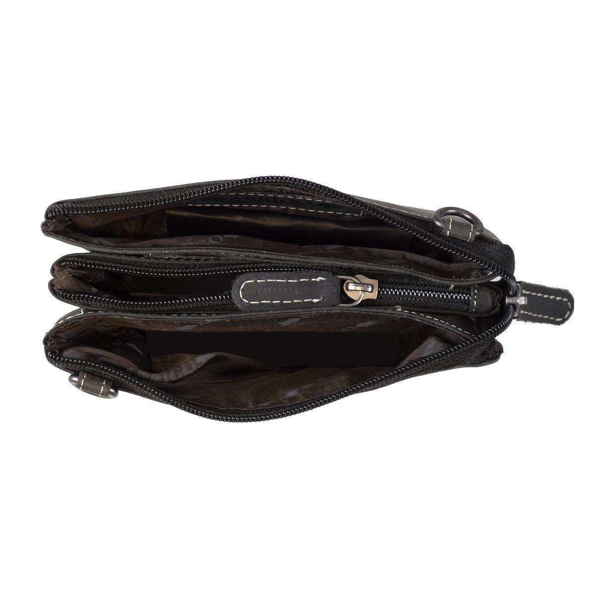 Lille skuldertaske I 3 farver Buffalo Læder - Festivaltaske - Lædertaske Lille - Crossbody taske til kvinder - Str. M