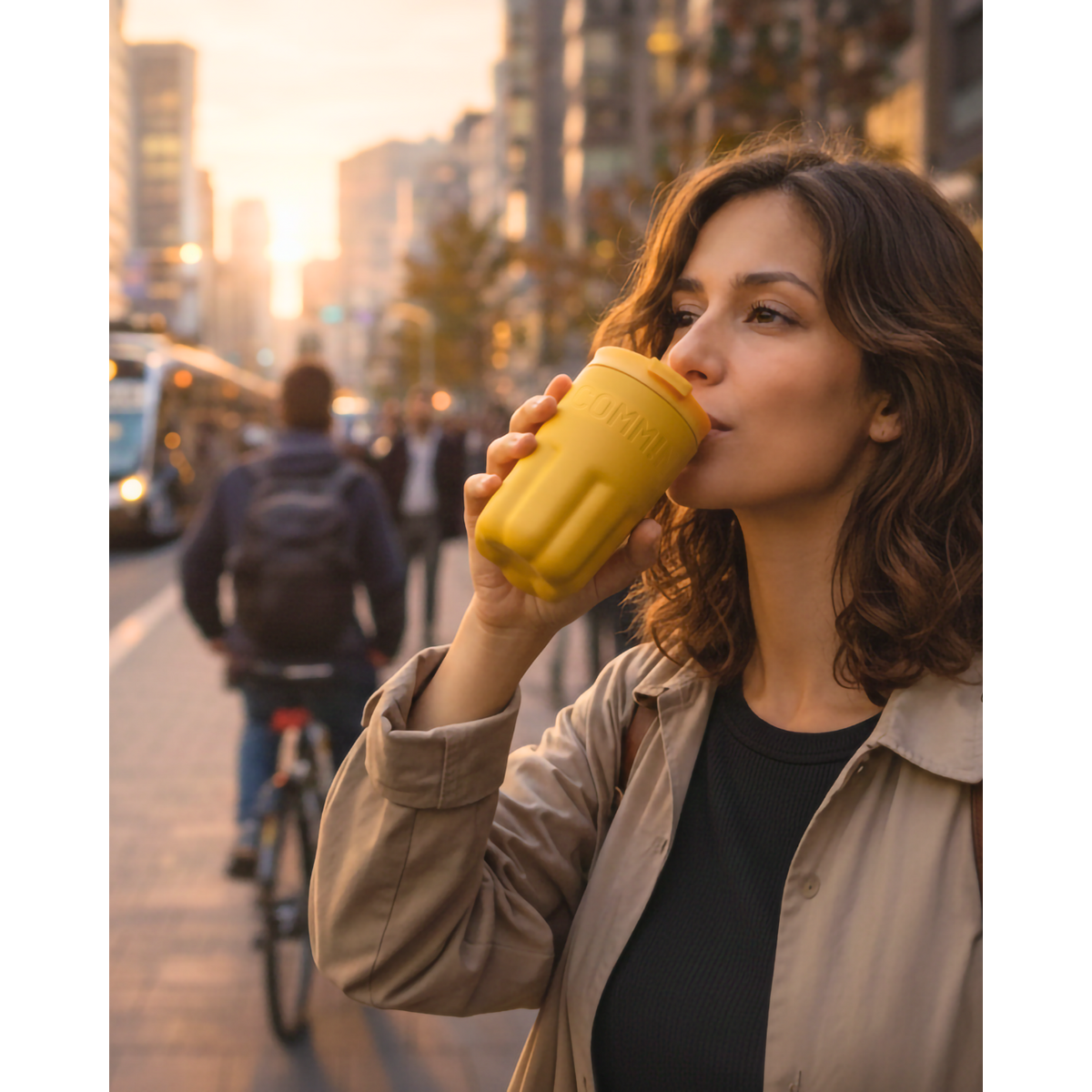THE SPARK | Insulated Travel Mug | Pulse Yellow
