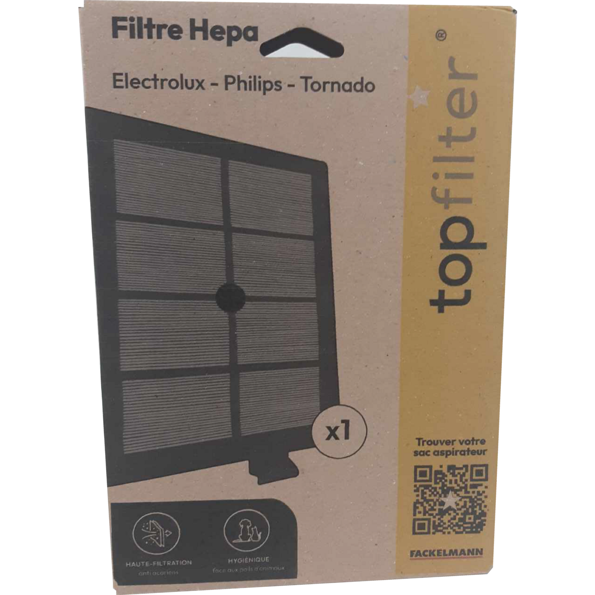 Hepa-Filter für Electrolux Philips und Tornado TopFilter Staubsauger