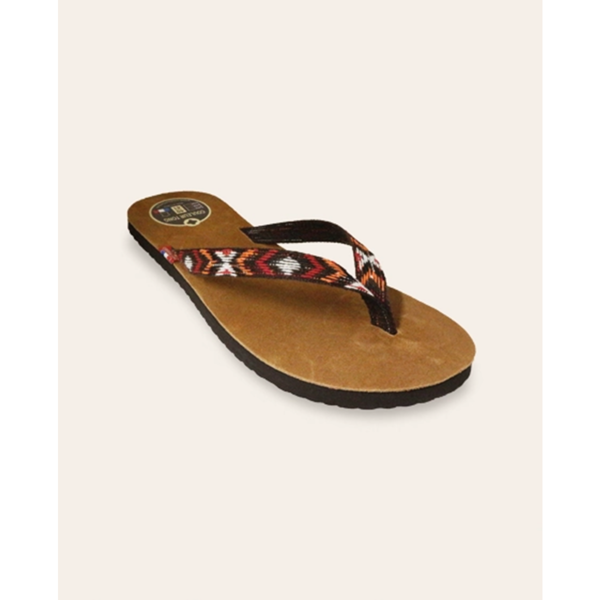 Flip Flop / Flip Flop Læder MAYA Sand