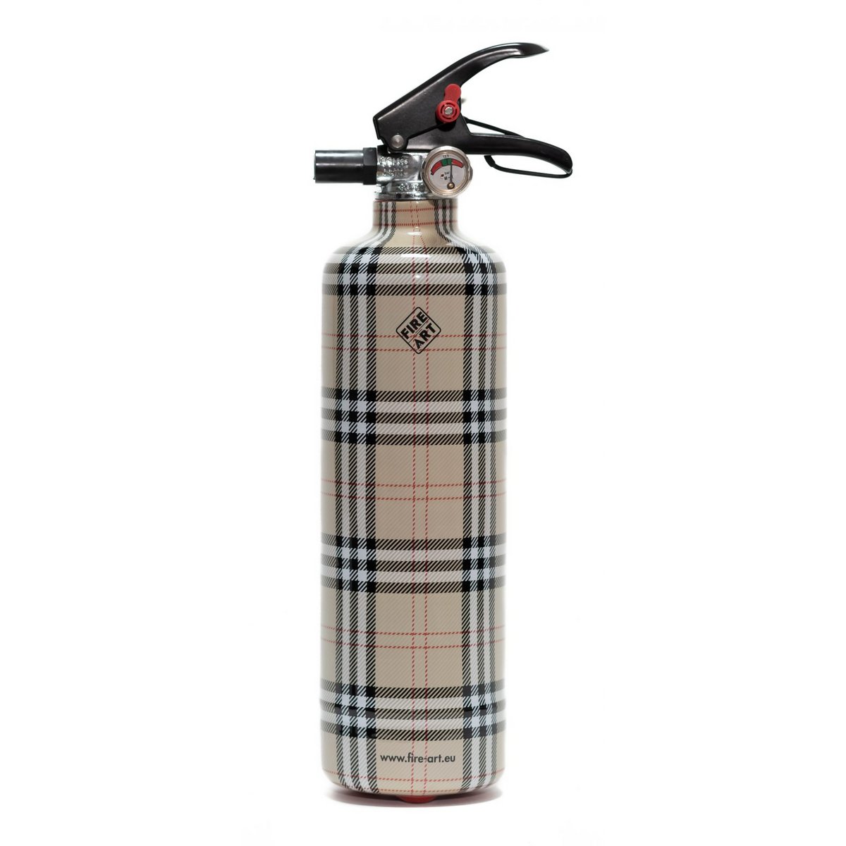 FA1855 Tartan design Fire extinguisher