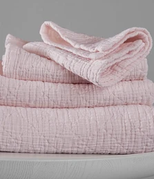 Badezimmerhandtuch Orion Solid Pink Mist