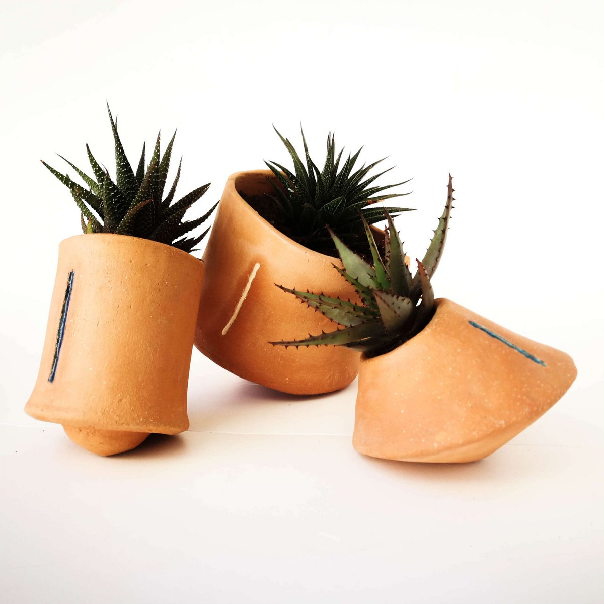 Funanbol - terracotta plantenbak tuin